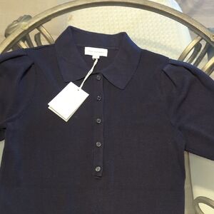 Classic Navy Kids Button Down Shirt